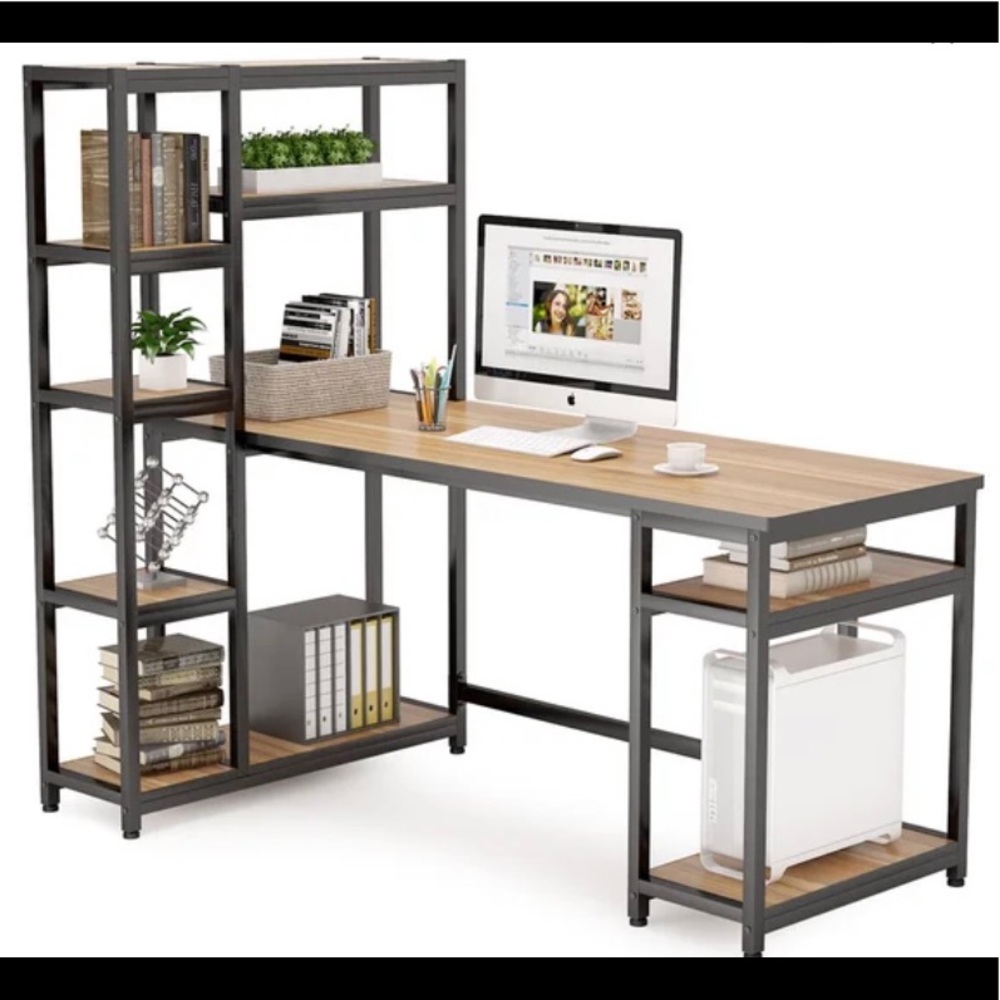 Modern reversible modern L-Shaped Desk